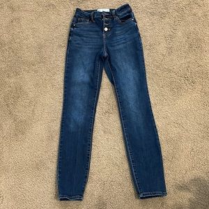 RSQ Super High Rise Jegging. Size 24/0. Dark Wash. Excellent Used Condition